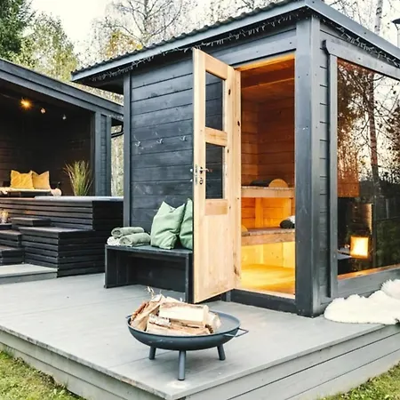 Modern With River Frontage Near Opphus *