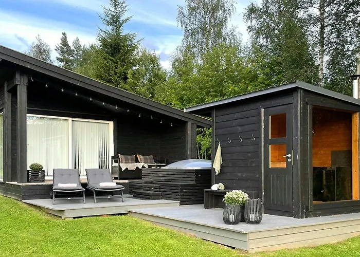 Modern With River Frontage Near Opphus * Rena