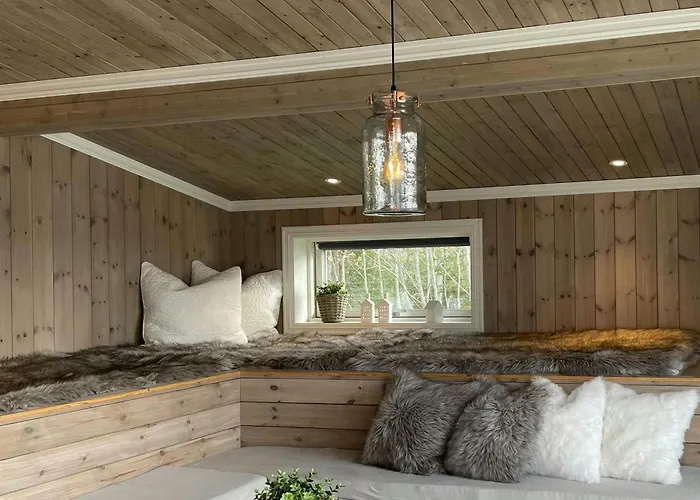 Modern With River Frontage Near Opphus Holiday home *